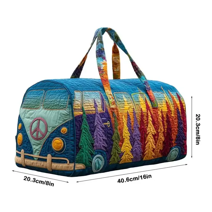 Sac de voyage matelassé en coton