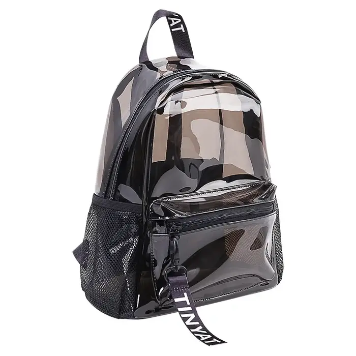 Sac à dos de plage en PVC transparent pour femmes et filles