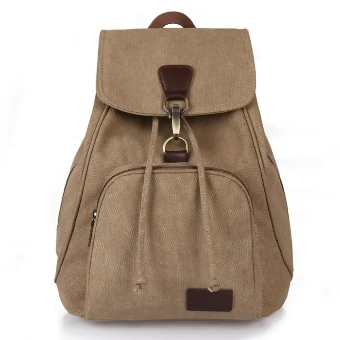 Sac à dos en toile pour femmes