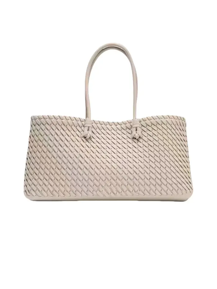 Sacs à main de luxe tissés en cuir végétalien pour femmes