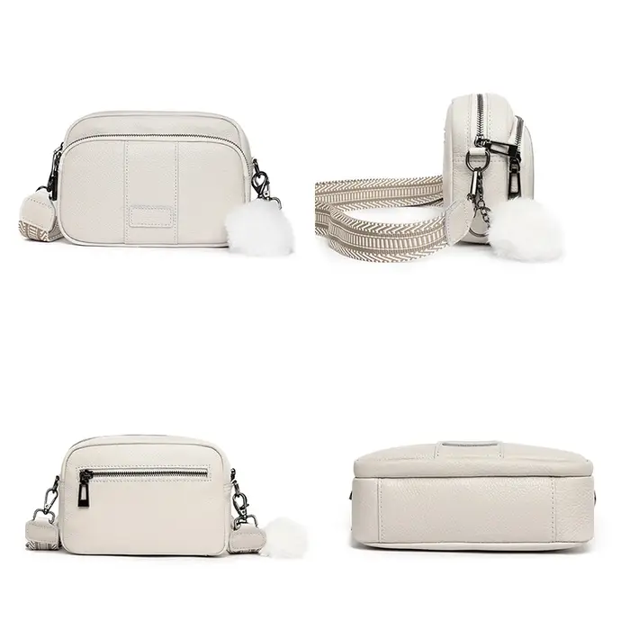 Sac à main de luxe en cuir véritable pour femmes