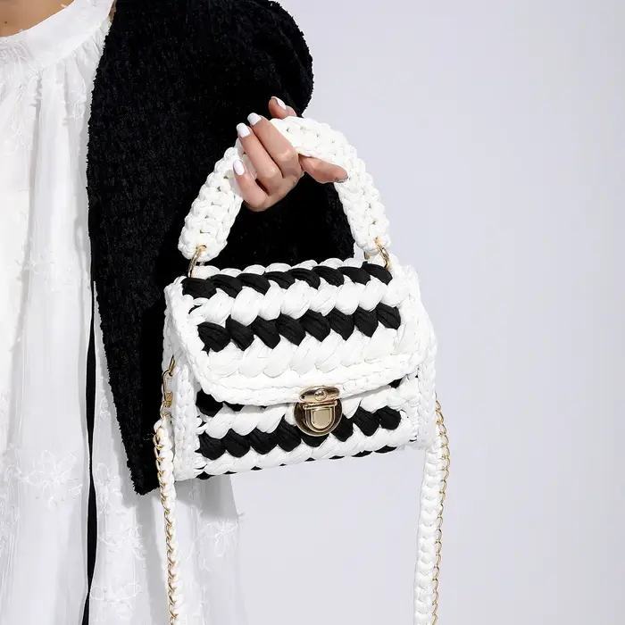 Sac à main tissé pour femmes