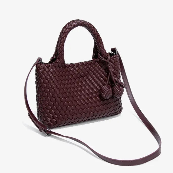 Sac à bandoulière tissé pour femme