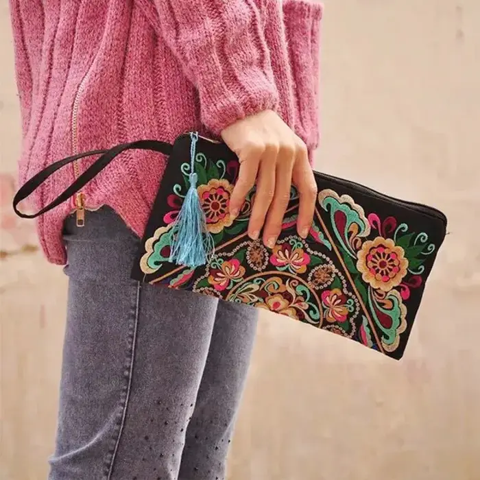 Sac à main carré de Style rétro