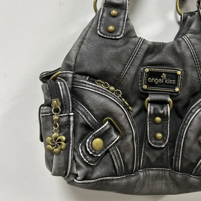Sacs à main pour femmes, petit sac à bandoulière, fourre-tout souple, sacoche à la mode multi-poches