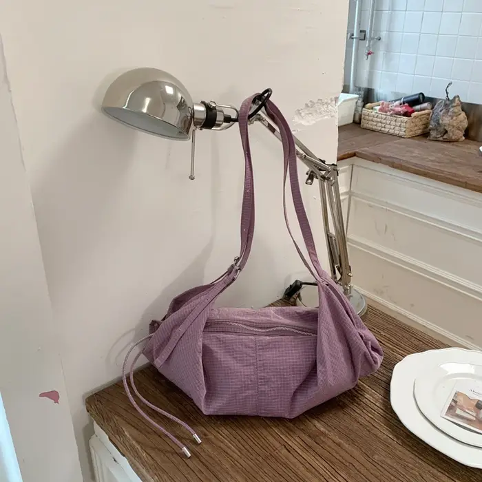 Sacs à bandoulière hobo en nylon légers d'été