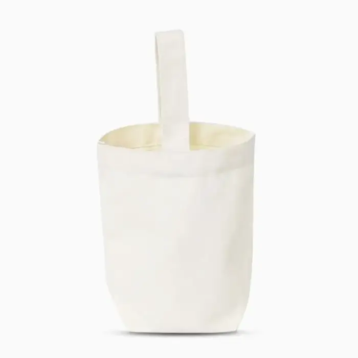 Sac fourre-tout en toile beige pour documents, sac à main de rangement, sac à main de trajet simple,