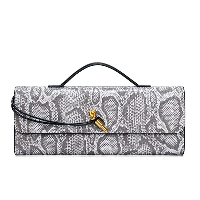 Sac à main pochette pour femme en cuir, sac de soirée, sac à bandoulière, sacoche formelle, sac à ba