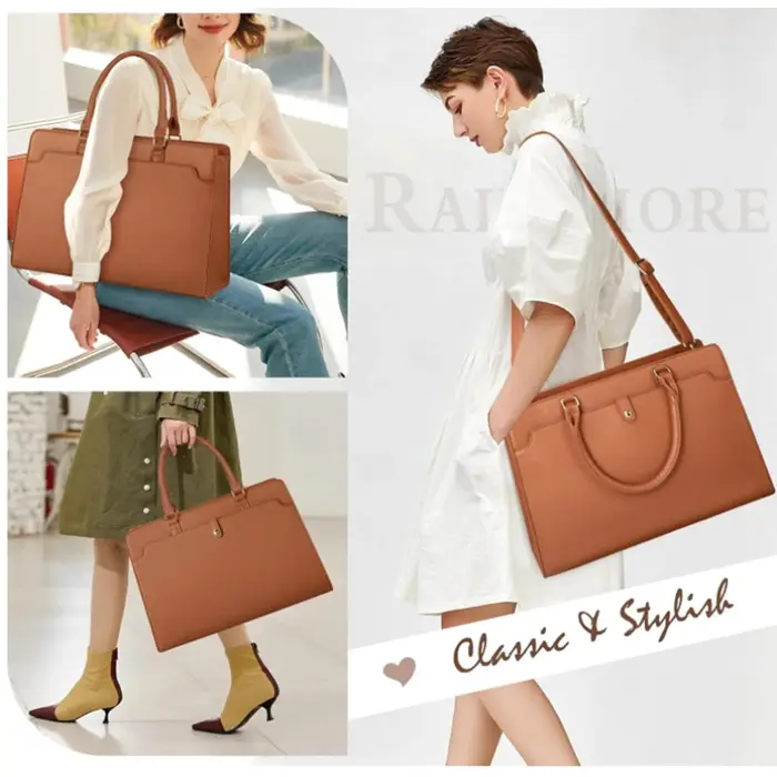 Sac d'ordinateur portable de grande capacité pour femme