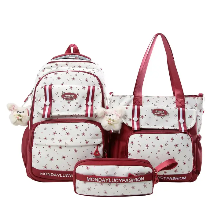 Ensemble de sacs à dos Adorable Star pour les élèves du collège