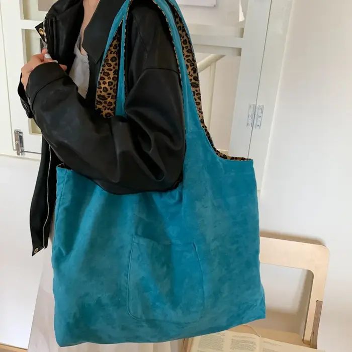 Sac à bandoulière imprimé léopard pour femmes