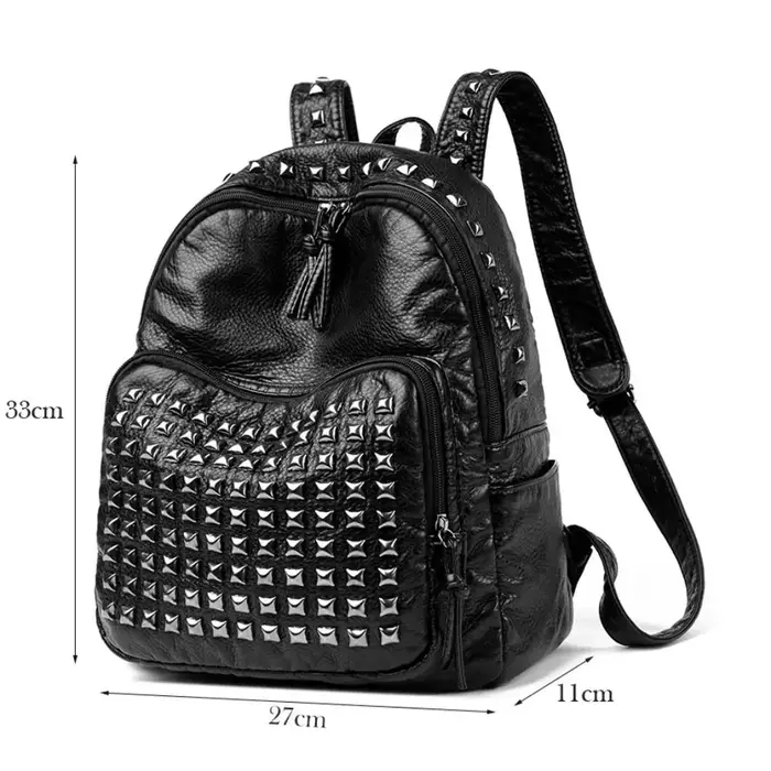 Sacs à dos à Rivets Design de luxe à la mode