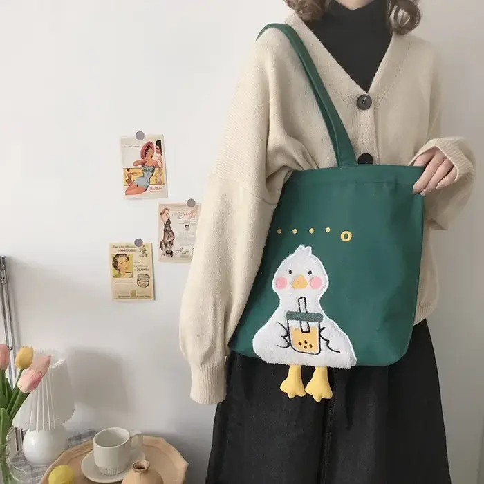 Sac à Main en Toile pour Femme