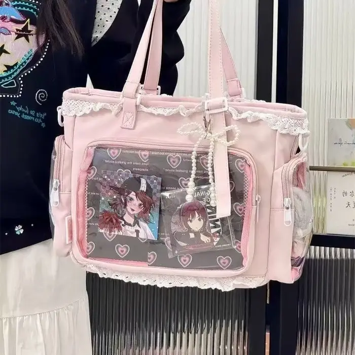 Sac à bandoulière Itabag japonais bidimensionnel motif Ballerine Grande Façon