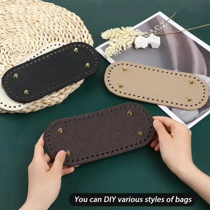 Sac de base en cuir PU fait à la main