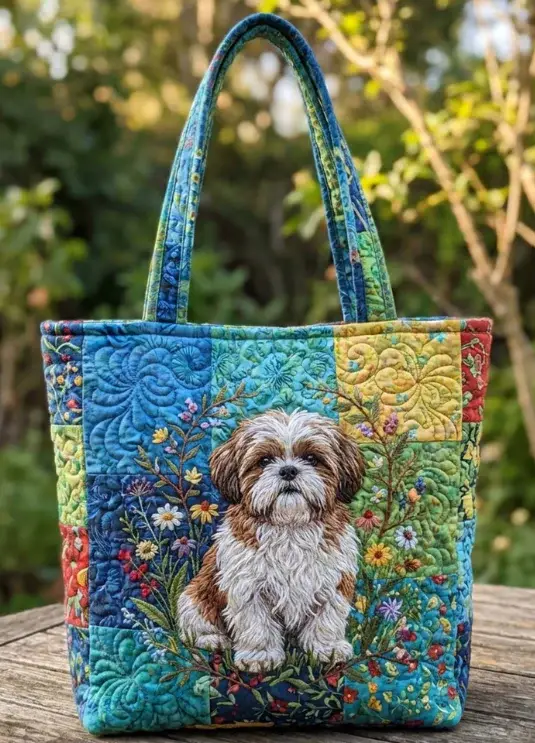 Sac fourre-tout matelassé imprimé en 3D