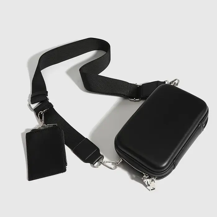 Sac à bandoulière rigide unisexe