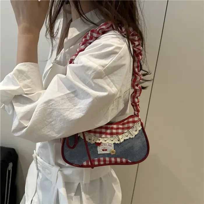 Sacs à bandoulière en dentelle pour femmes