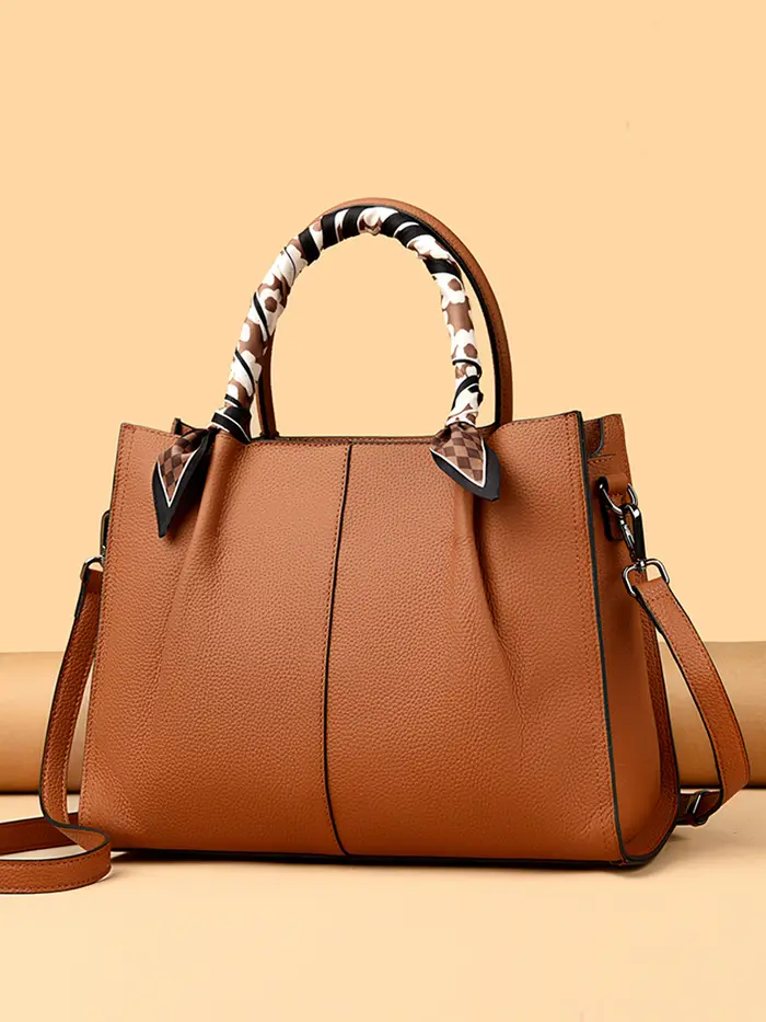 Sac à main pour femme, grand sac fourre-tout en cuir véritable