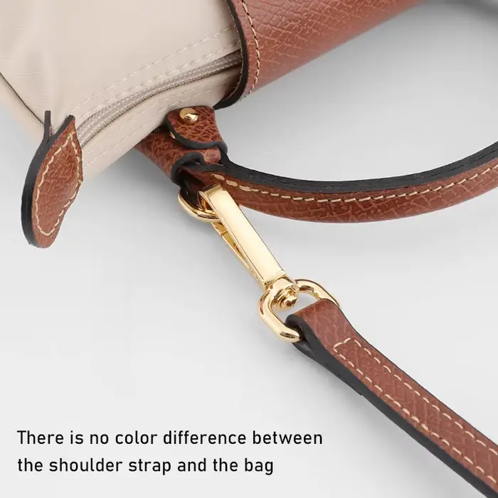 Sangle de sac à bandoulière en cuir pour Longchamp Mini