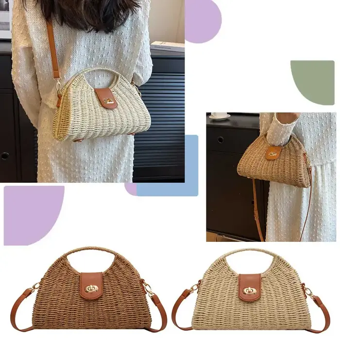Sac à main tissé à la main pour femme