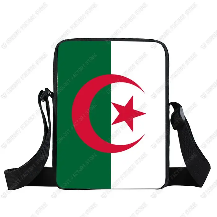 Romany Gypsy sac à bandoulière haïtien/K Kazakhstan/Algerie arabe/arabie saoudite drapeau femmes sac à main bohème Gipsy fille sacs croisés