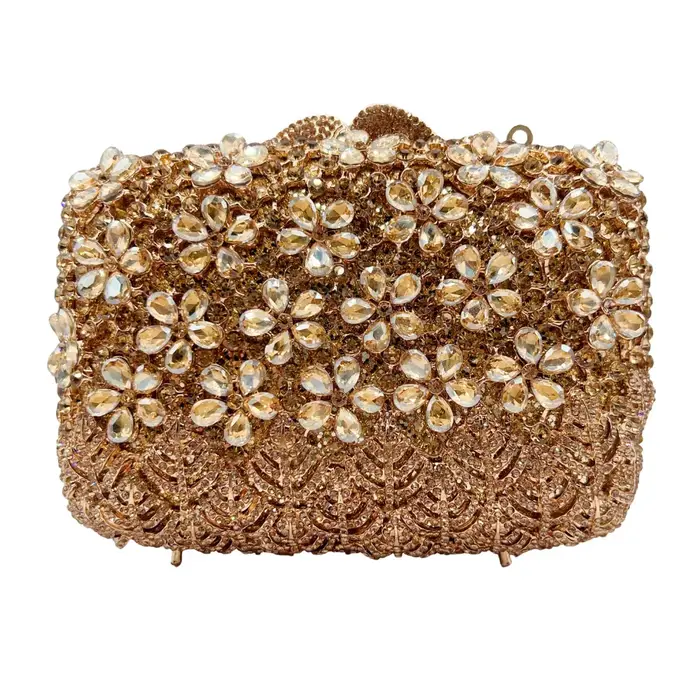 Sac en pierre nouveau lilas incrusté de diamants sac de dîner banquet fête mariage diamant femmes sac