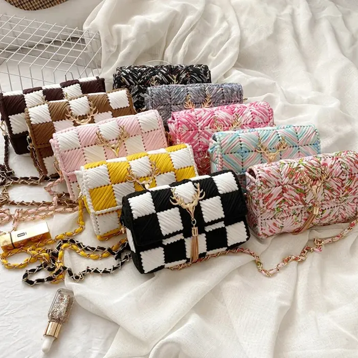 Sac à bandoulière artisanal pour bricolage