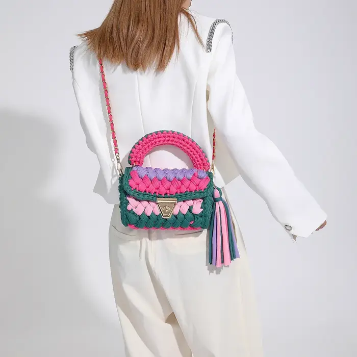 Sac à main tissé pour femmes