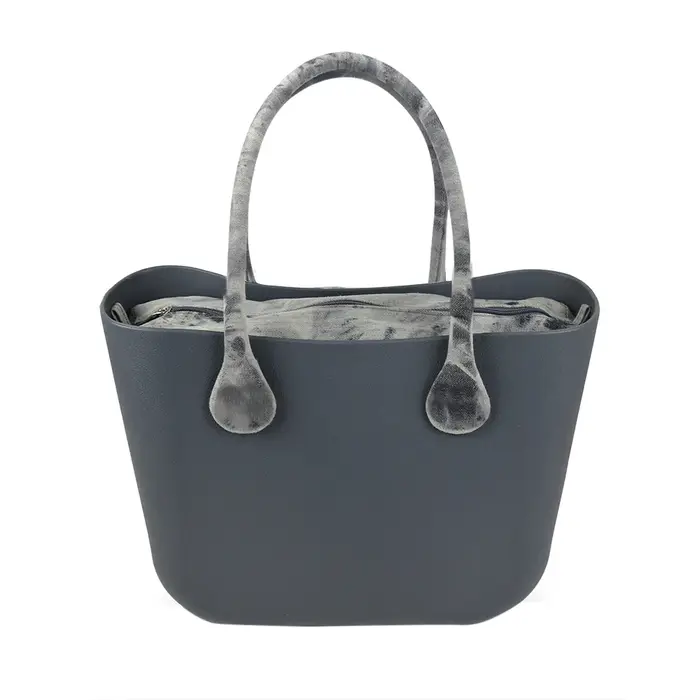 Sac à Main en Toile Denim pour Femme