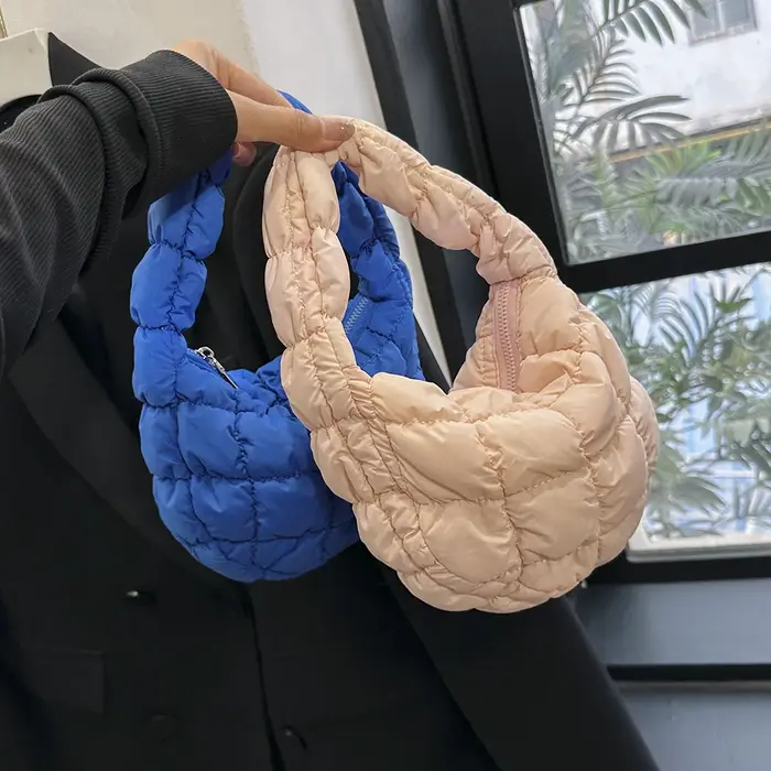 Mini sacs plissés effet nuage pour femmes