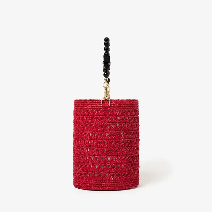 BEAUTODAY – sacs seau en raphia pour femmes