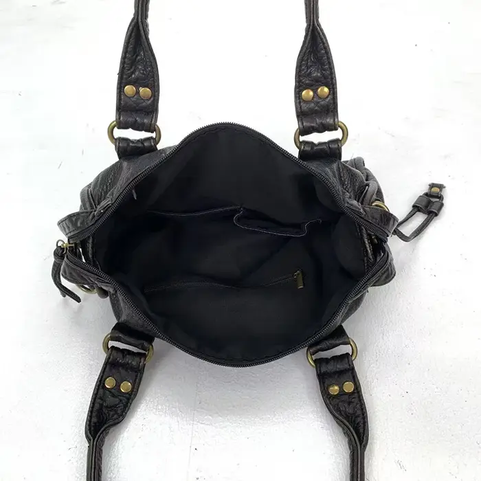 Sac à main vintage style moto rétro