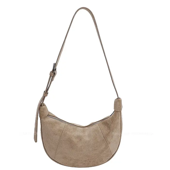 LEFTSIDE rétro Faux daim léopard sac de selle 2025 sac à bandoulière tendance mode sacs