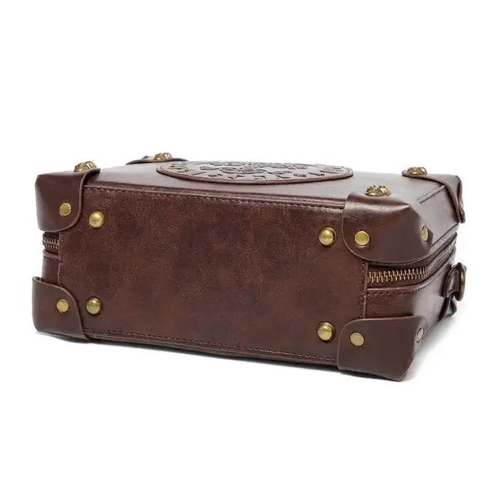 39BB – messager en Pu, porte-documents Vintage