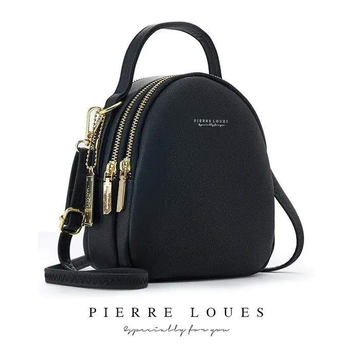 Sac à dos pour femme, petit sac carré en cuir PU, sac à main pour femme, sac à bandoulière multifonc