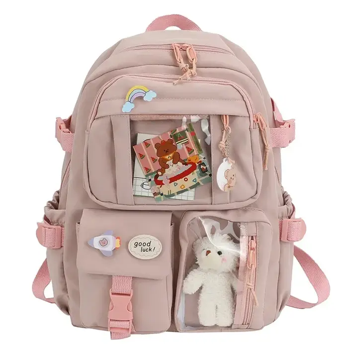 Sac à dos de style japonais pour filles