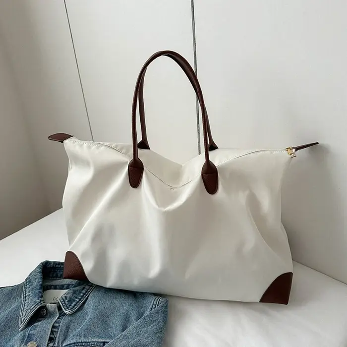 Sac fourre-tout pour femme - Grande capacité, nouveau style estival, sac à main décontracté et polyv