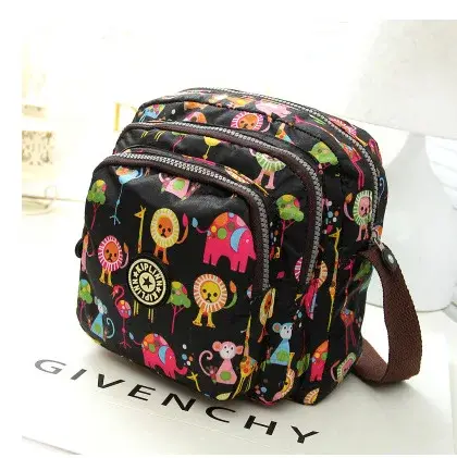 Petit sac à main carré alertes onal en toile pour femme