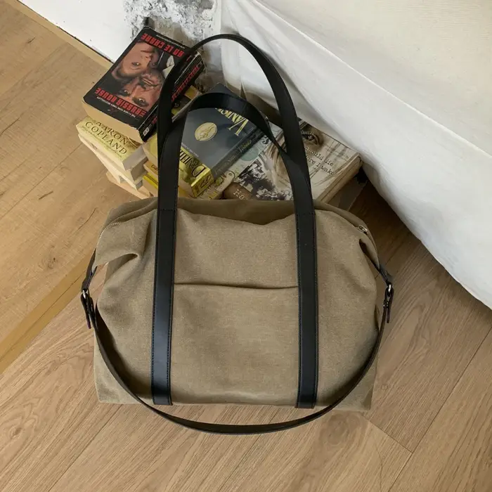 Sacs fourre-tout en Nylon de couleur unie pour femmes