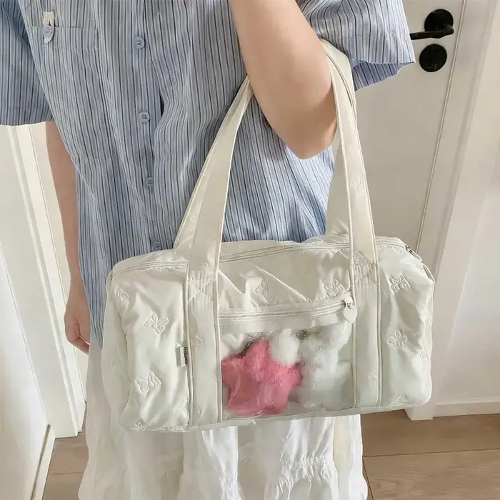 Sac à bandoulière étudiant Kawaii avec nœud