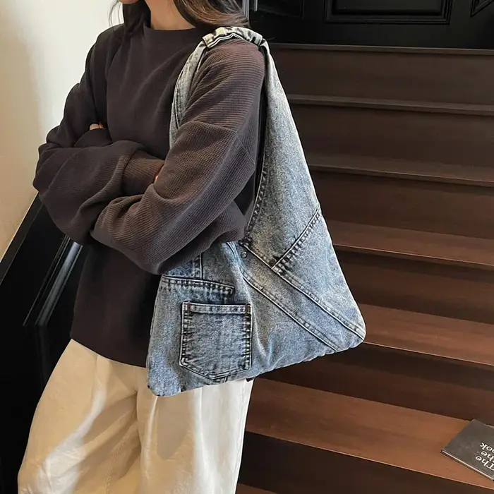 Sac en Denim Vintage pour femmes