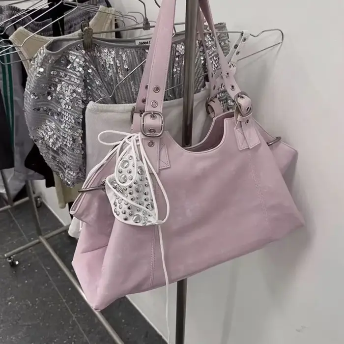 Grands sacs Vintage pour femmes, sacs à main à poignée supérieure, sacoche à la mode, sac à boulette