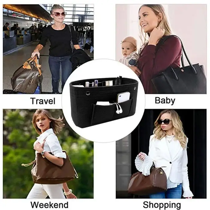 Sac à main en feutre pour femme