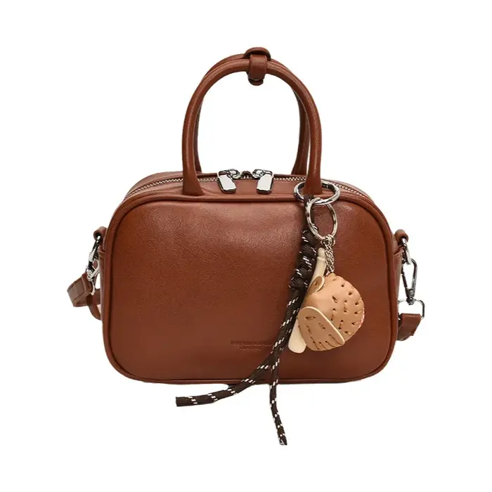 Sac Boston Grande Taille Rétro Urbain Simple et Tendance