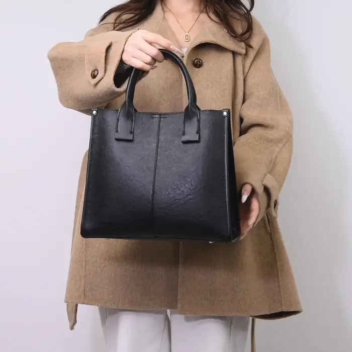 Sac à bandoulière en cuir véritable pour femmes