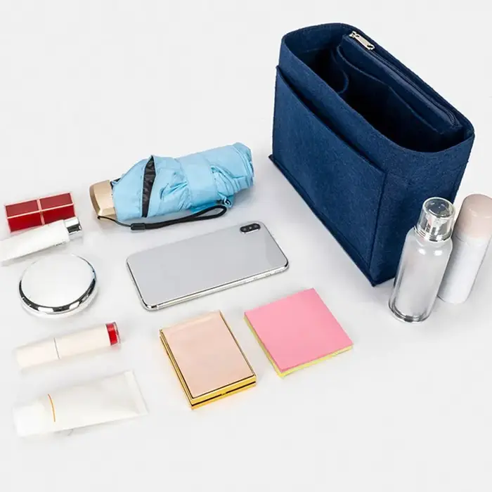 Sac à dos à doublure en feutre pour femme