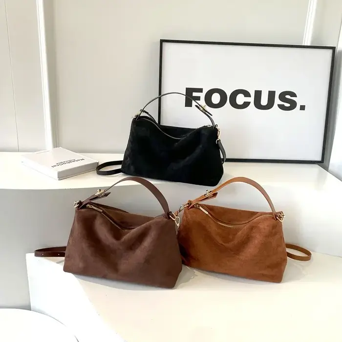 Sac à main en Faux daim pour femmes