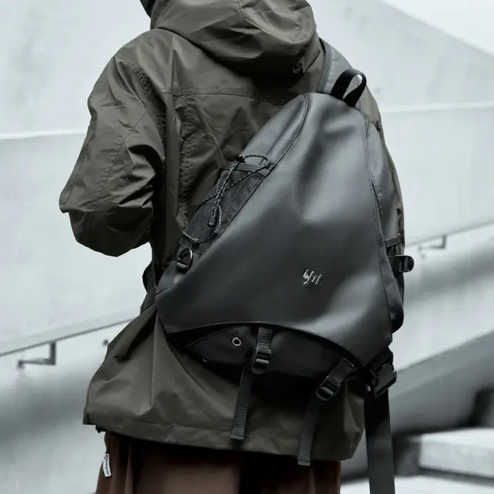 Sac bandoulière MOYYI grand format pour homme