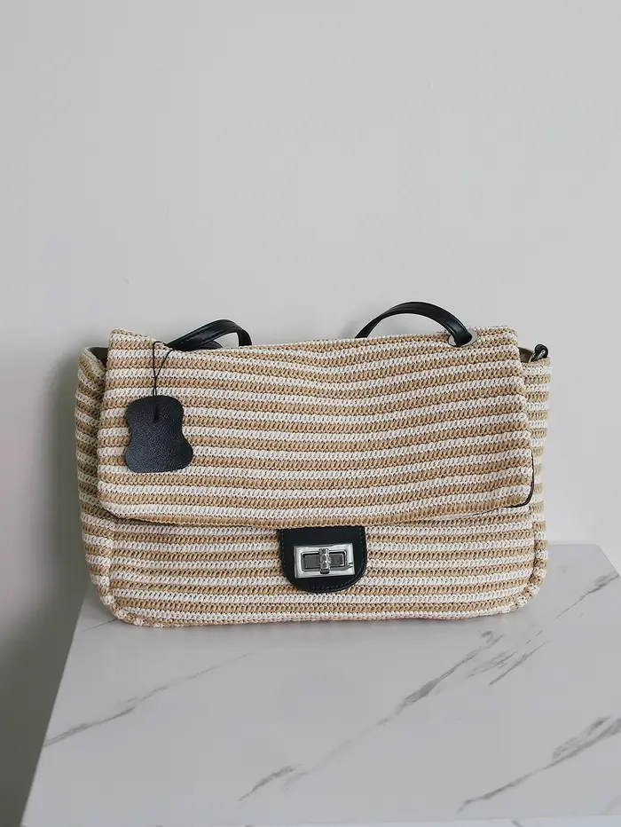 Nouveau sac à main en cuir tendance avec couleur assortie, style Lafite, à porter à l'épaule ou sous